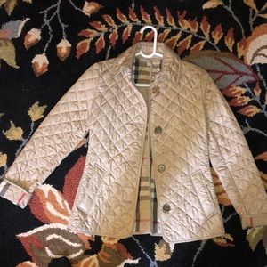 Burberry Classic Quilted Check Coat